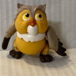 Vtg Bambi Owl figure McDonald’s Disney toy